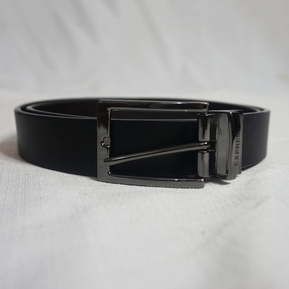 EXPRESS | Men's Black/Brown Reversible Belt